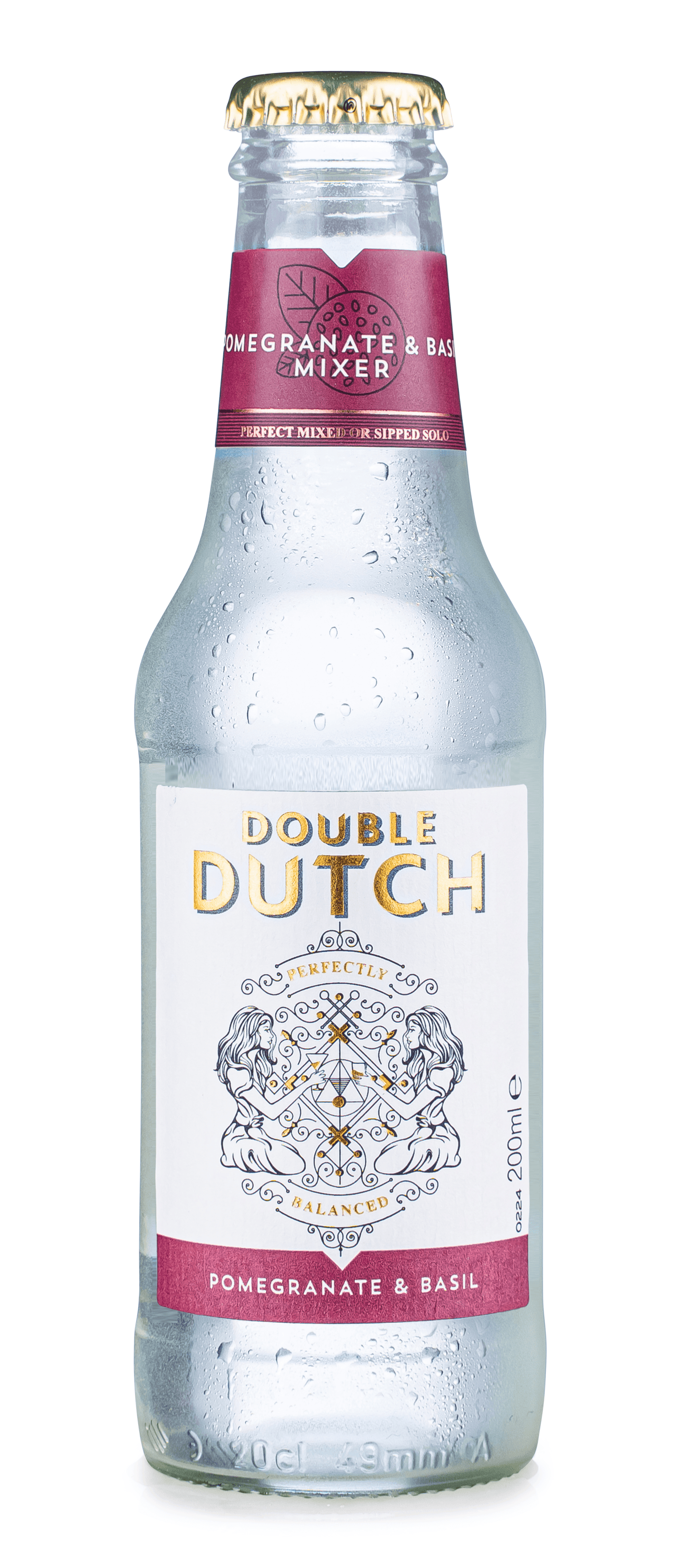 Double Dutch Pomegranate Basil 200ml